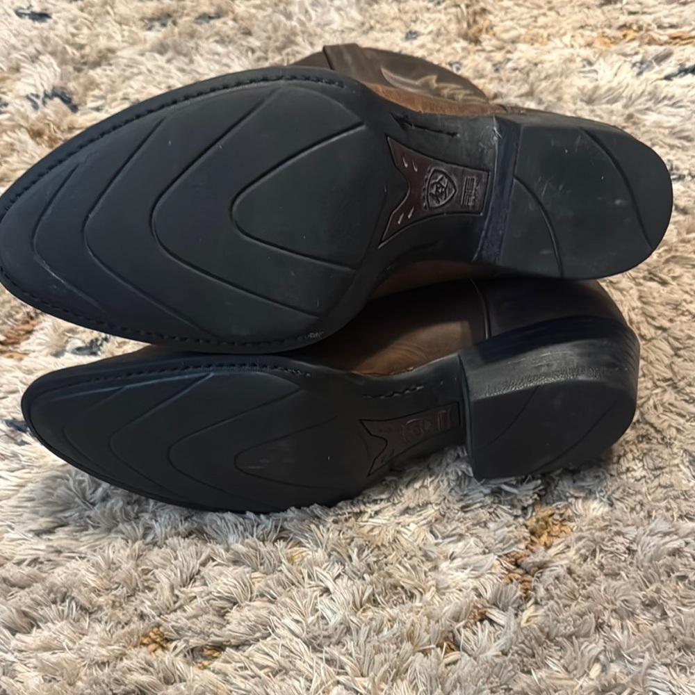 Ariat Men's Brown Leather Boots - Picture 4 of 5